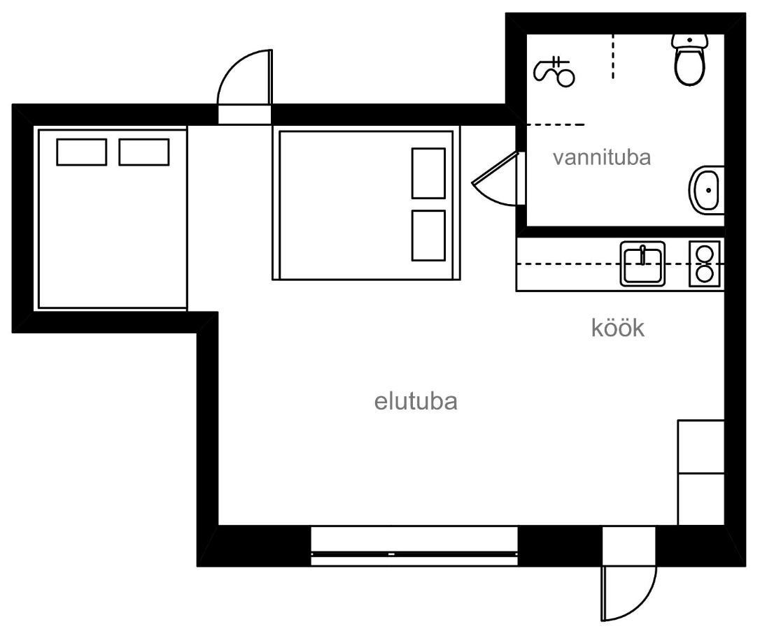 Apartments Near Old Town 탈린 외부 사진